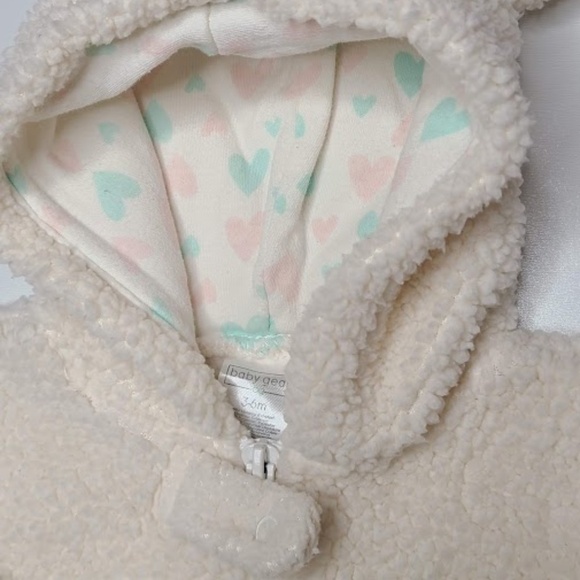 Baby Gear 3-6 Months Baby Girl Footed Unicorn Bear Pajamas - Picture 4 of 9